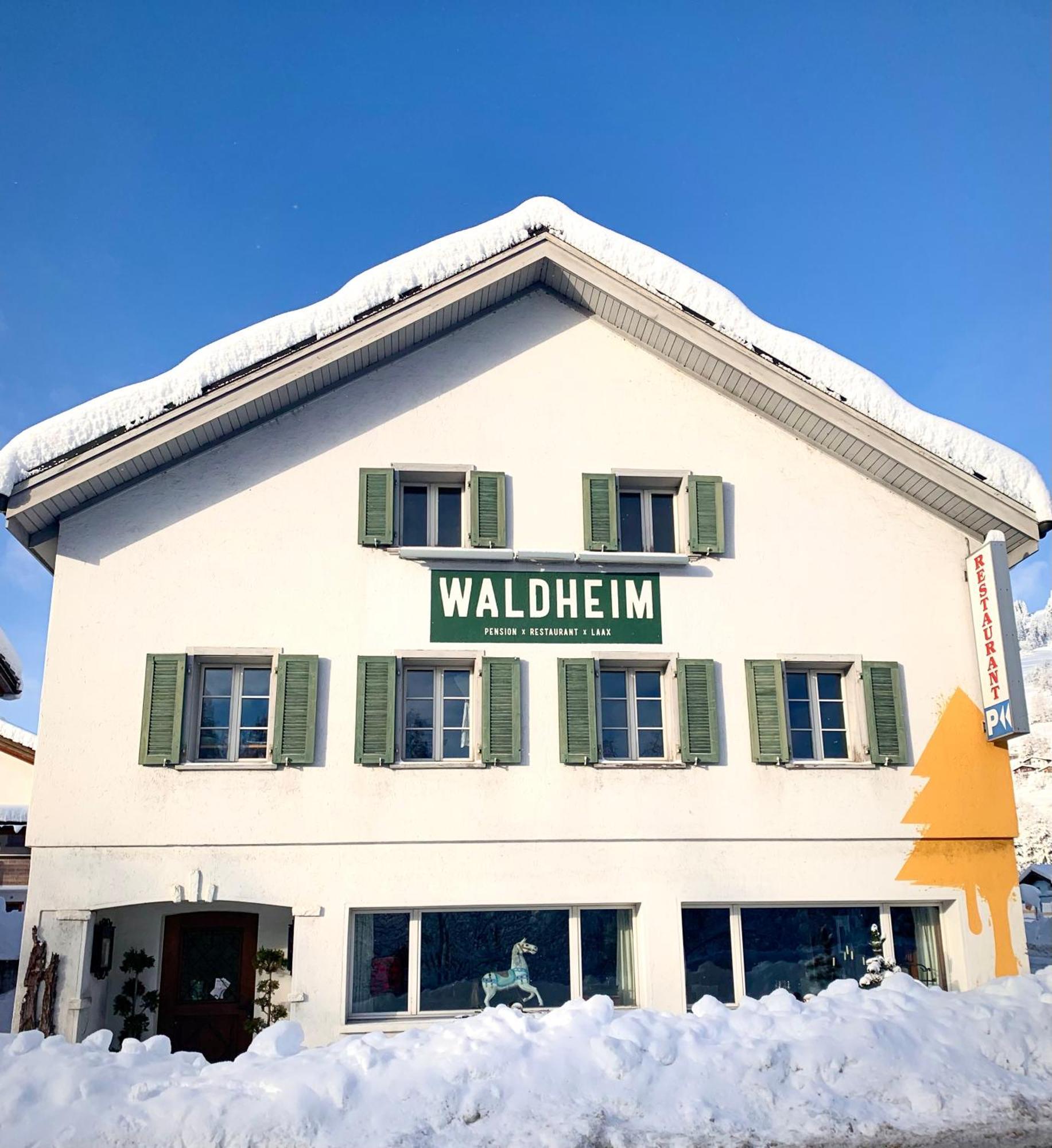 Waldheim Pension Laax Esterno foto
