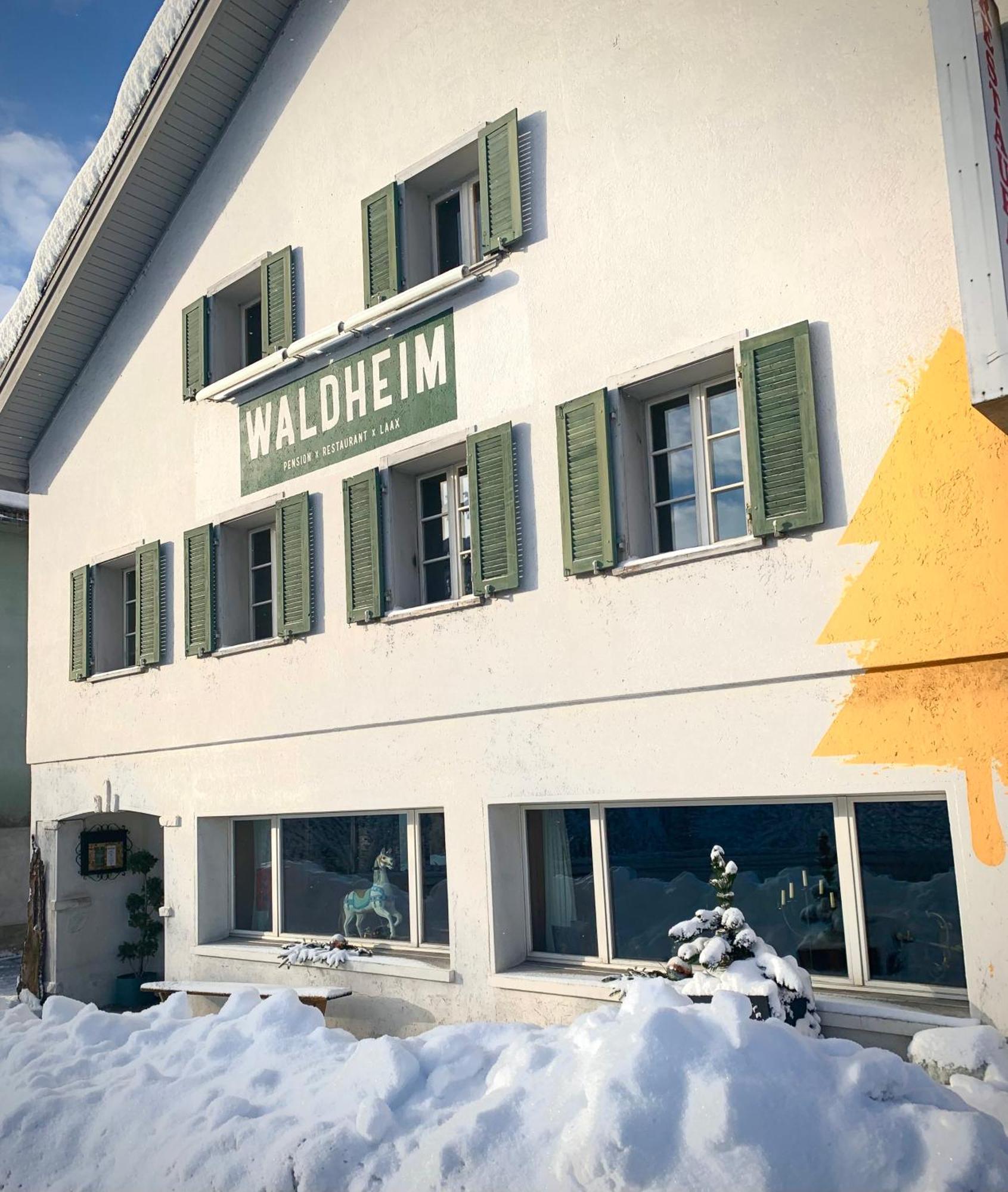 Waldheim Pension Laax Esterno foto